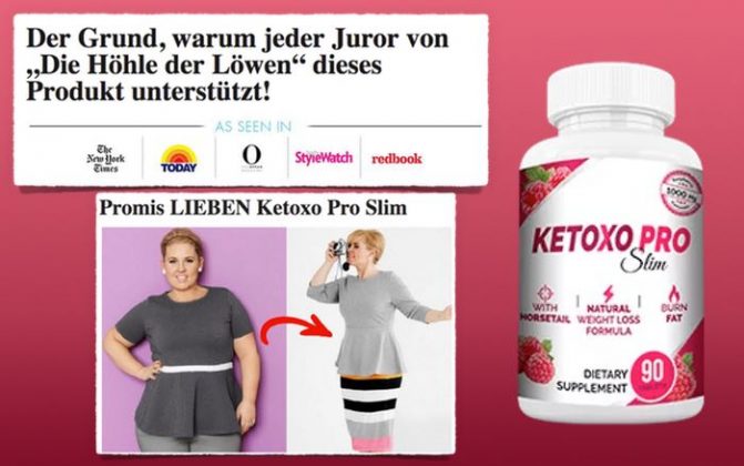 KETOXO PRO SLIM → Höhle der Löwen Abzocke aufgedeckt! Test 2019