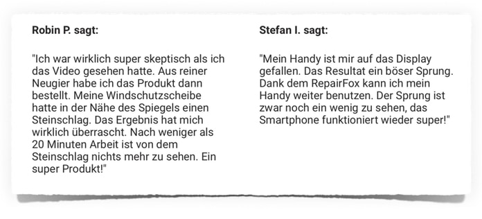 Erfahrungen und Testberichte